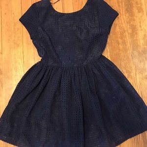 cute navy blue dress